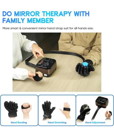Heated Robot Gloves for Stroke Rehab | Memory Function Therapy Device for Hand Recovery | Left & Right Hand Support for Paralysis Patients - Buy Online on GoSupps.com