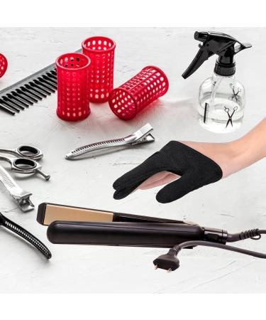 Professional 3 Finger Heat Protector Gloves - Hair Dye Heat Resistant Styling for Right Hand - Buy Online on GoSupps.com