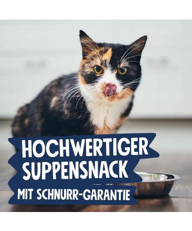 Pets Deli Soup Snack for Cats - Chicken Fillet & Carrot Gluten-Free & Sugar-Free 12 x 40g - International Shipping Available - Buy Online on GoSupps.com