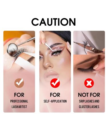 Eyelash Extension Glue by Heasoy - Extra Strong 5ml | 3 Sec Drying | 7 Weeks Retention | Black Adhesive for Self & Professional Use - Buy Online on GoSupps.com