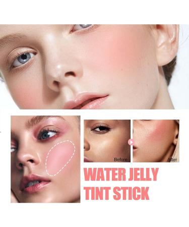 4PCS Jelly Blush Stick Set Milk Jelly Tint Blush Lip Stick Long Lasting Milk Jelly Blush Stick-1 000+ Swipes Per Stick Watercolor Finish Build Long Lasting Moisturizing Bar - Buy Online on GoSupps.com