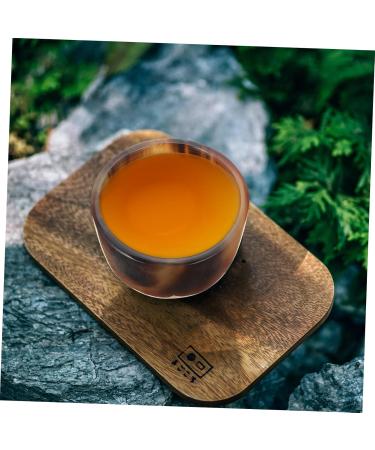 Alipis 1 PC Horn Kung Natural Adorable Bowl Coffee and Holder Tasting Tea Small Patterned Exquisite Teacup - Buy Online on GoSupps.com