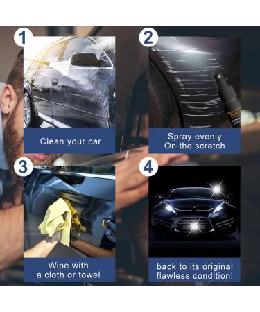 Nano Car Scratch Repair Spray Sorakarake Car Scratches Repair Nano Spray Nano Spray Car Scratch Repair Car Scratch Repair Nano Spray Nano Car Scratch Removal Spray (2Pcs 120ml) 2pcs 120ml - Buy Online on GoSupps.com