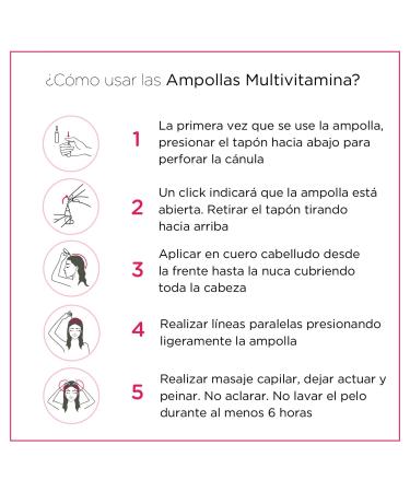 Nuggela & Sul Multivitamin Energy Ampoules - Instant Hair Nourishment with Vitamins E C B3 B5 & B6 - 2x10ml - Buy Online on GoSupps.com