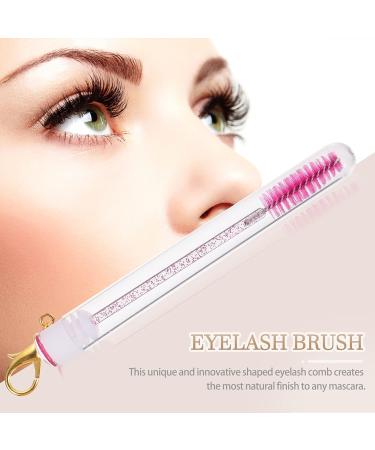 Buy 4-Piece Rosy Eyelash Brushes & Makeup Kits for Women & Girls | 10 cm Eyelash Extensions & Eyebrow Brushes with Key Rings - International Shipping Available - Buy Online on GoSupps.com