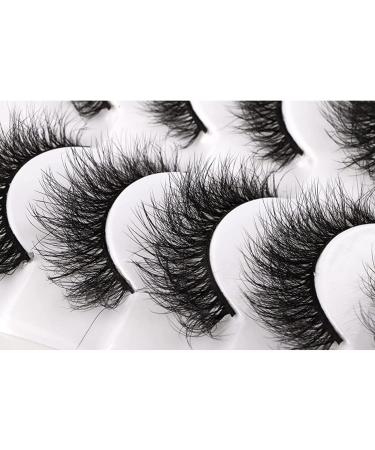 Shop 3D Volume Mink Lashes Fluffy Wispy Faux Mink Eyelashes Pack (15mm) | International Shipping Available - Buy Online on GoSupps.com