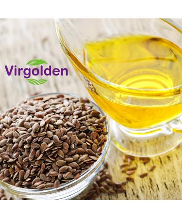 Brown Linseed (Flax Seed) 500g by Virgolden - Buy Online on GoSupps.com