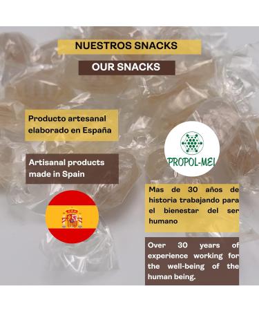  Propol-mel Honey-filled candies x 500g. Spanish and artisanal candies recommended for bad breath mouth and throat. - Buy Online on GoSupps.com