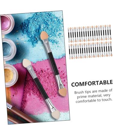 DRESSOOS 40pcs Latex Eye Shadow Stick Dual Ended Makeup Brush Eye Shadow Short Sponge Plastic - Buy Online on GoSupps.com