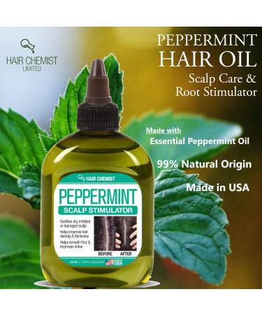 Hair Chemist Peppermint Scalp Stimulator 7.1 oz - Natural Leave-In Scalp Treatment & Moisturizer for Men & Women | International Shipping Available - Buy Online on GoSupps.com