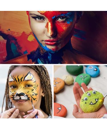 VIOLA HOUSE Liquid Body Painting Christmas Gift - Professional Water Based Face & Body Makeup Kit for Adults & Kids - 6 Colors - SFX Makeup for Cosplay & Halloween - Buy Online on GoSupps.com