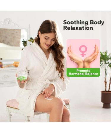 Organic Wild Yam Cream for Hormone Balance | PMS & Menopause Relief | Hot Flash & Night Sweat Support (4 oz - Buy Online on GoSupps.com