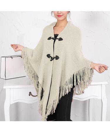 Buy Elegant Beige Ladies Scarf - Warm Triangular Scarf for Autumn & Winter Cold Weather | Stylish Neck Warmer for Women - Buy Online on GoSupps.com