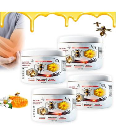 Todahof Bienengiftsalbe bee serenbite for pain Bee Venom Cream Bienergiftsalbe pain ointment bee vintage ointment beeergift pain and bone healing cream (4 pieces)