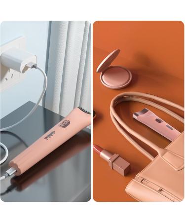 Heating Eyelash Curler - Professional Electric Lash Curler Double Sided Natural Looking Eyebrow Curler | Anti Burn Women Naturally Curled Lashes Comfortable Eyebrows Lash Curler for Women Girls Pink - Buy Online on GoSupps.com