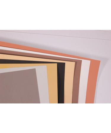 Clairefontaine PastelMat Paper Pack 5 Sheets - 24x32 cm Dark Grey - Buy Online on GoSupps.com