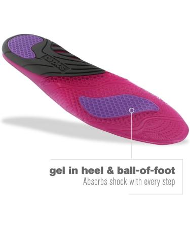 Airplus Women's Gel Shoe Insole for Cushion and Support - Lightweight and Breathable - Buy Online on GoSupps.com