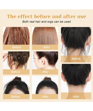 Wax Stick Hair Wax Stick Non-Greasy Styling Pomade Smooth Wax Stick for Wigs Suitable for Men and Women 75g Brown - Buy Online on GoSupps.com