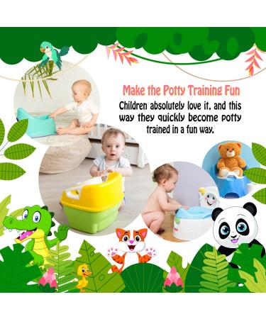 Potty Training Stickers - 10 Pcs for Boys and Girls | Color-Changing Magic Reveal | Free Potty eBook - Buy Online on GoSupps.com
