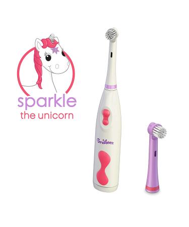 Brusheez Electronic Toothbrush Replacement Brush Heads 2 Pack - Sparkle The Unicorn - Buy Online on GoSupps.com