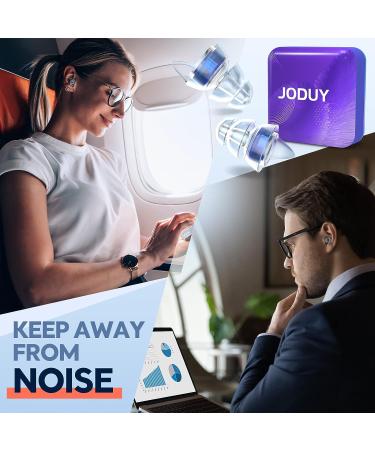 High Fidelity Music Ear Plugs - 3 Pairs for Concerts & Noise Reduction | 23dB Noise Cancelling Silicone Earplugs for Musicians, Festivals & Travel - Blue - Buy Online on GoSupps.com