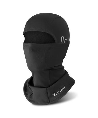 Cyclespeed storm hood motorcycle bicycle balaclava winter ski mask for men women facial hood warm windproof breathable for running outdoor activities unit size black - Buy Online on GoSupps.com