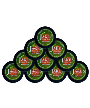 Jake's Mint Chew - Apple Spice - Tobacco & Nicotine Free! (10 cans)