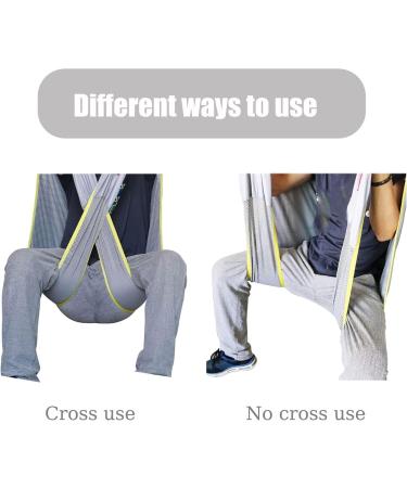 Patient Lift Sling Full Body with Commode Lift Slings Universal Transfer Sling for Patients Shower Bath Toileting Divided Leg Sling with Handles - Buy Online on GoSupps.com