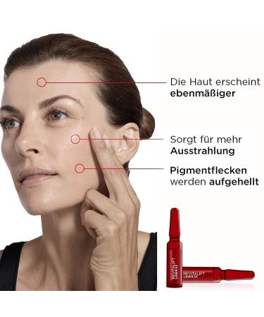 Revitalift Laser X3 Ampoules - Anti-Aging Facial Treatment with Glycolic Acid | 7-Day Revitalizing Care by L'Or al Paris - Buy Online on GoSupps.com