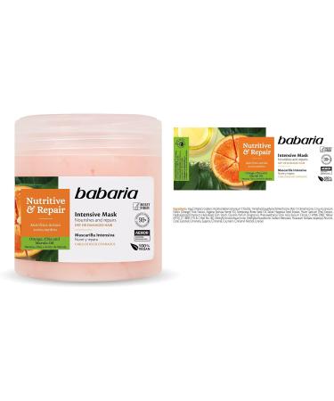 Babaria Intensive Hair Mask for Dry or Damaged Hair 400ml - Buy Online on GoSupps.com