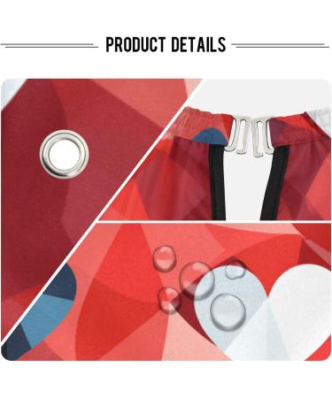 Waterproof Barber Cape - Valentine's Day Heart & Cheetah Haircut Bib for Men | Unisex Hair Cutting Cape - Buy Online on GoSupps.com