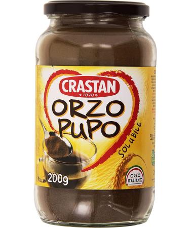 6x Crastan Orzo Pupo Italy Instant soluble barley grain coffee 200 g
