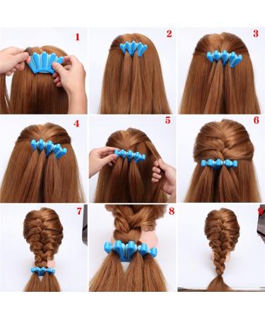Jingxinxin Hair Styling Set - 20 Pcs DIY Women Hair Accessories for Braid & Hairstyle Making - Buy Online on GoSupps.com