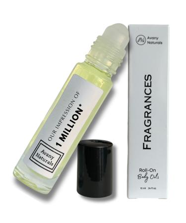 Men's Pheromone Cologne - Perfume Oils For Man Enhanced Scents Sampler Replicant Fragrance Oil Travel Size Cologne (OneMillion Inspired)