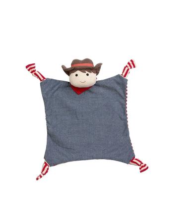 Apple Park Organic Farm Buddies - Barnyard Billy Blankie  Blanket Baby Toy for Newborns  Infants  Toddlers - Hypoallergenic  100% Organic Cotton