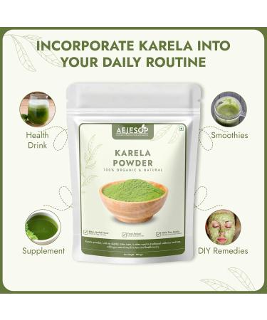 AEJESOP Karela Powder | Bitter Melon | Momordica Charantia 7 oz/ 200 gm - Buy Online on GoSupps.com