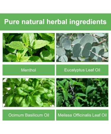 DoctorPro Nasal Essential Oil Roll-On 10ml (.33 fl oz) with 100% Natural Plant Extracts and Oils Coconut Oil Magnolia Bud & Frankincense for Sinus Allergies Stuffy Nose - Buy Online on GoSupps.com