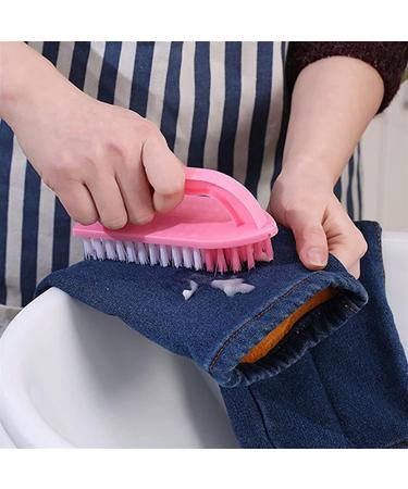Home Shoes Brushes Multifunction Plastic Scrubbing Brush Stiff Bristle Handle Cleaning Clothes Shoes Pan Tool for Kitchen Convenience Cleaner Bathroom Tool Brush Onecolor - Buy Online on GoSupps.com
