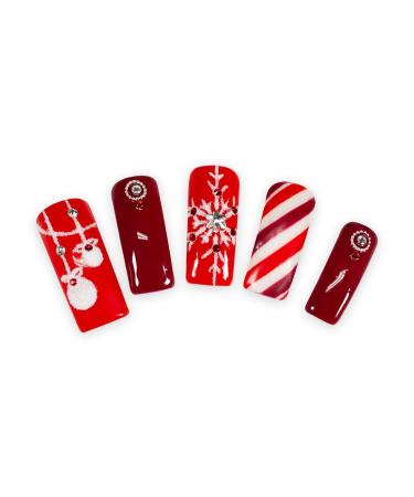 ND24 NAILDESIGN Classic Red Color Gel - Premium UV & LED Suitable Nail Gel High Pigmentation Vegan Made in Germany (5ml) - Buy Online on GoSupps.com
