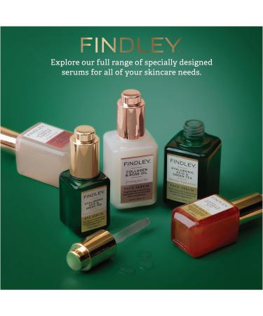 Findley Hyaluronic Acid & Green Tea Intense Hydration Face Serum | Hydrating & Moisturizing | Radiant Complexion (2 Fl Oz) - Buy Online on GoSupps.com