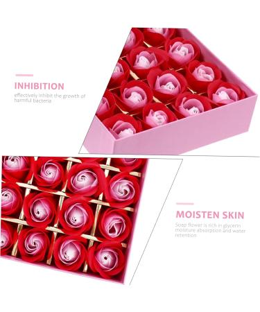 FRCOLOR Rose Petals 3 Boxes Rose Soap Flowers Scented Soaps Floral Scented Bath Soap Floral Soap Shower Plant Essential Oil Soap - Buy Online on GoSupps.com