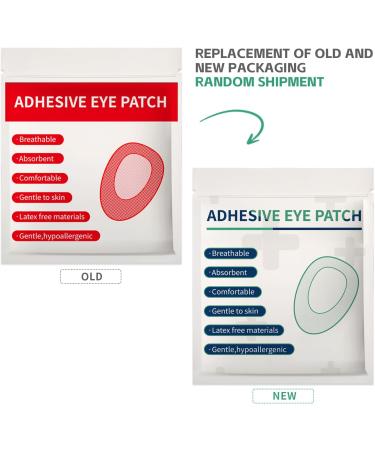 Adhesive Eye Patches for Adults - Breathable Eye Pads for Lazy Eye Treatment (40 PCS 4 Colors) | Shop Internationally - Buy Online on GoSupps.com