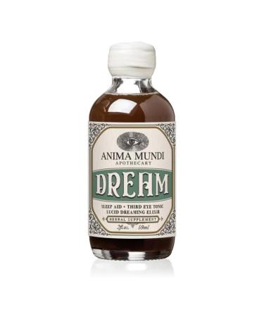 Anima Mundi Apothecary Lucid Dream Elixir - Third Eye Tonic - Relaxing Adaptogenic Drink - Support Lucid Dreaming and Visionary Sleep with This Calming Tonic (2 oz)