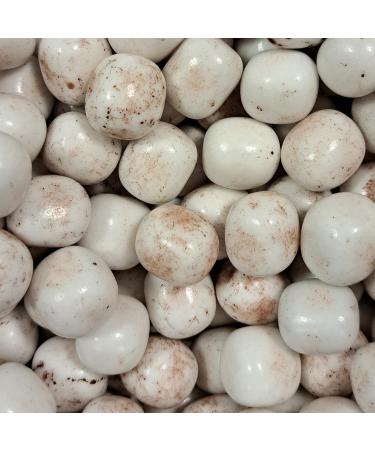 Chocolate coated coconut dragees 1 kg white speckled - cheap quality - about 290 dragees - Handmade in France  - Buy Online on GoSupps.com
