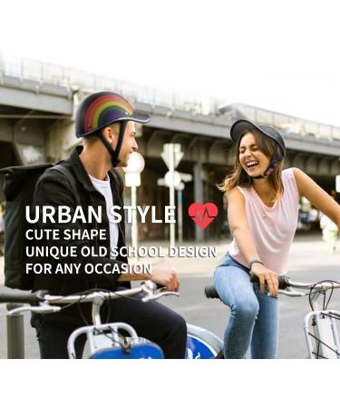 FROFILE Urban Baseball Hat Style Bike Helmet for Men Women - Safety Cap for MTB Ebikes - Black Medium Helmet - Buy Online on GoSupps.com