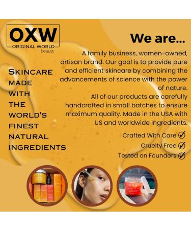 OXW Beauty Castor & Pumpkin Seed Oil Blend - Organic Scalp Stimulator for Hair Growth & Nourishing Facial Treatment - Hexane-Free Cold Pressed - Handcrafted All Natural - Buy Online on GoSupps.com