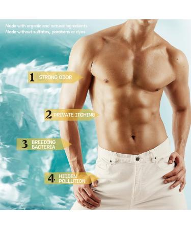 Men's Intimate Hygiene Wash - Lasting Fragrance, Safe & Moisturizing Formula for Itch Relief - Buy Online on GoSupps.com