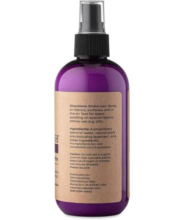 Cannabolish Lavender Smoke Odor Eliminator Spray and Air Freshener 8 fl. oz Natural Ingredients - Buy Online on GoSupps.com