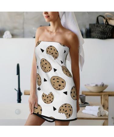 YYHHAOFA Cookies Food Chocolate Chip Biscuits Prints Coral Velvet Towel 27 x 55 in : Skin-Friendly and Comfortable Good Water Absorption Light and Soft - Buy Online on GoSupps.com
