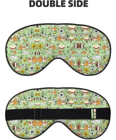 Guinea Pig Soft Sleep Eye Mask | Breathable Eye Patch for Women | Perfect for Travel & Relaxation - Buy Online on GoSupps.com